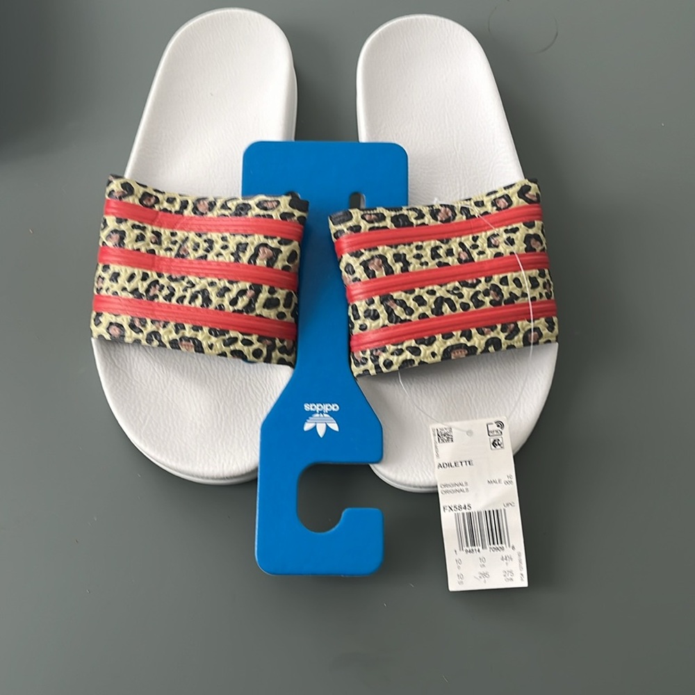 Mens adidas Originals ADILETTE SLIDES FX5845  size10 - Picture 6 of 6
